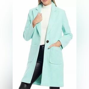 Gianni Bini Light Blue Trench Coat